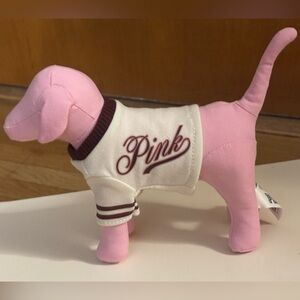 PINK Victoria's Secret Pink Dog with White Jacket